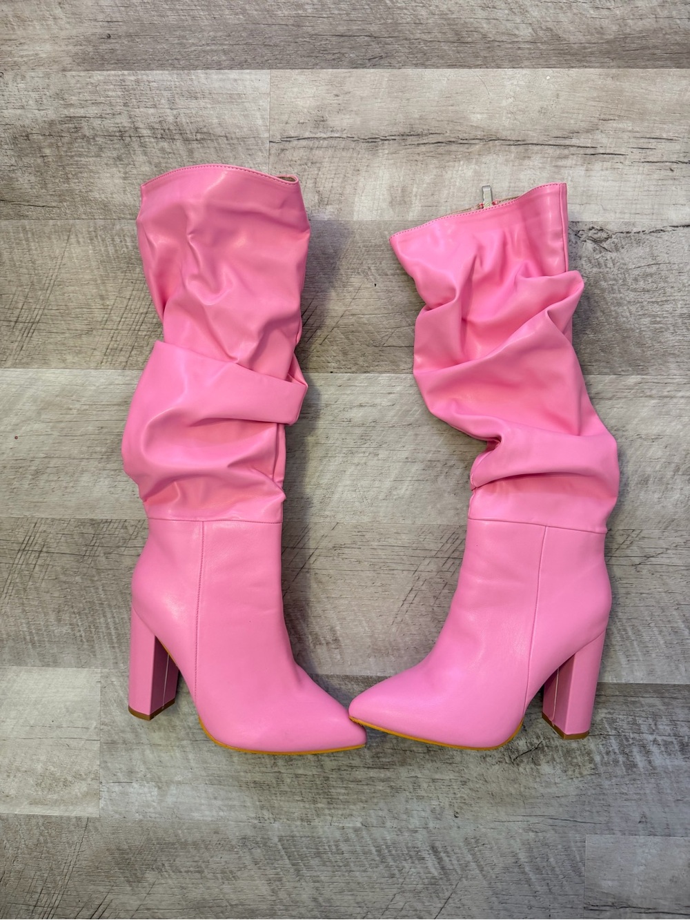 Fun Pink boots!